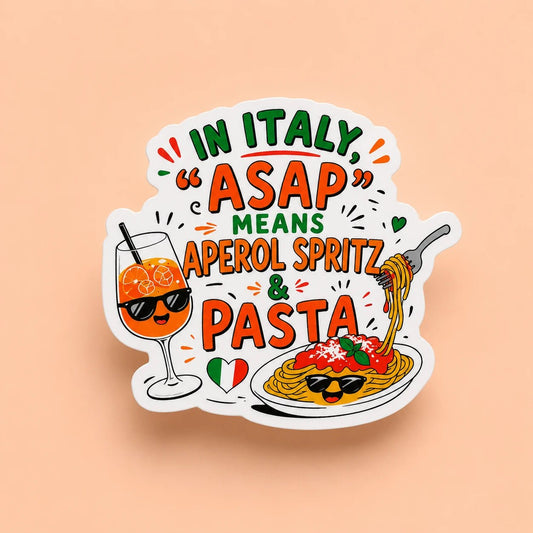 Vinyylitarra - In Italy asap means - Lempi Lifestyle