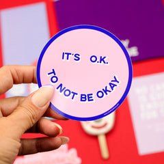 Vinyylitarra It's ok to not be ok. - Lempi Lifestyle