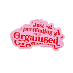 Vinyylitarra Just pretending to be organised - Lempi Lifestyle