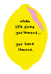 Vinyylitarra - Lemons - Lempi Lifestyle