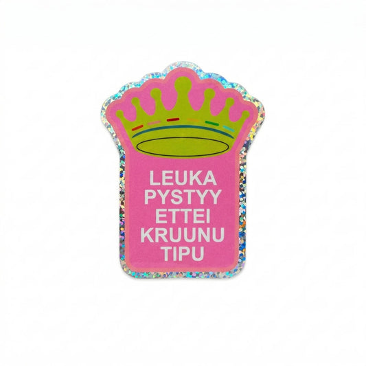 Vinyylitarra - Leuka pystyy ettei kruunu tipu - Lempi Lifestyle