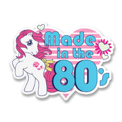 Vinyylitarra - Made In The 80's Sticker - Lempi Lifestyle