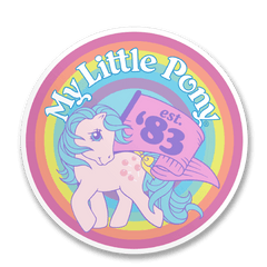 Vinyylitarra - My Little Pony Est '83 Sticker - Lempi Lifestyle