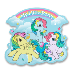 Vinyylitarra - My Little Pony Group Sticker - Lempi Lifestyle