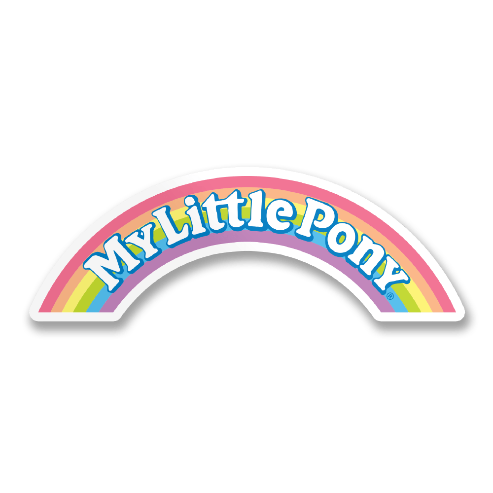 Vinyylitarra - My Little Pony Logo Sticker - Lempi Lifestyle