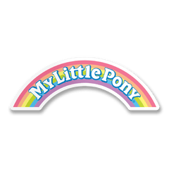 Vinyylitarra - My Little Pony Logo Sticker - Lempi Lifestyle