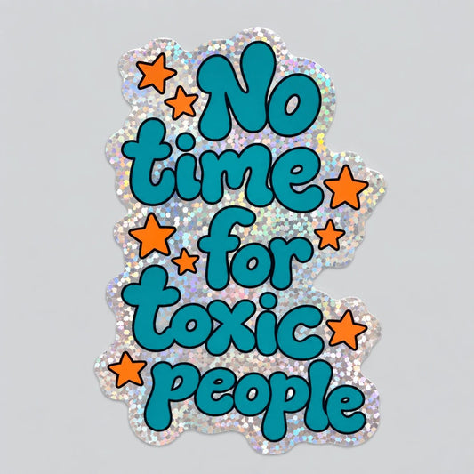 Vinyylitarra - No time for toxic people - Lempi Lifestyle