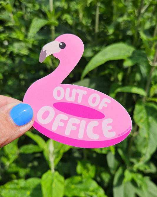 Vinyylitarra Out of Office Flamingo - Lempi Lifestyle