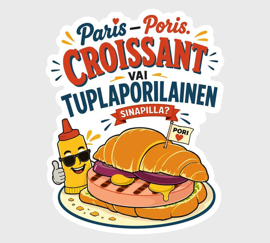 Vinyylitarra - Paris - Poris croissant - Lempi Lifestyle