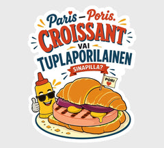 Vinyylitarra - Paris - Poris croissant - Lempi Lifestyle