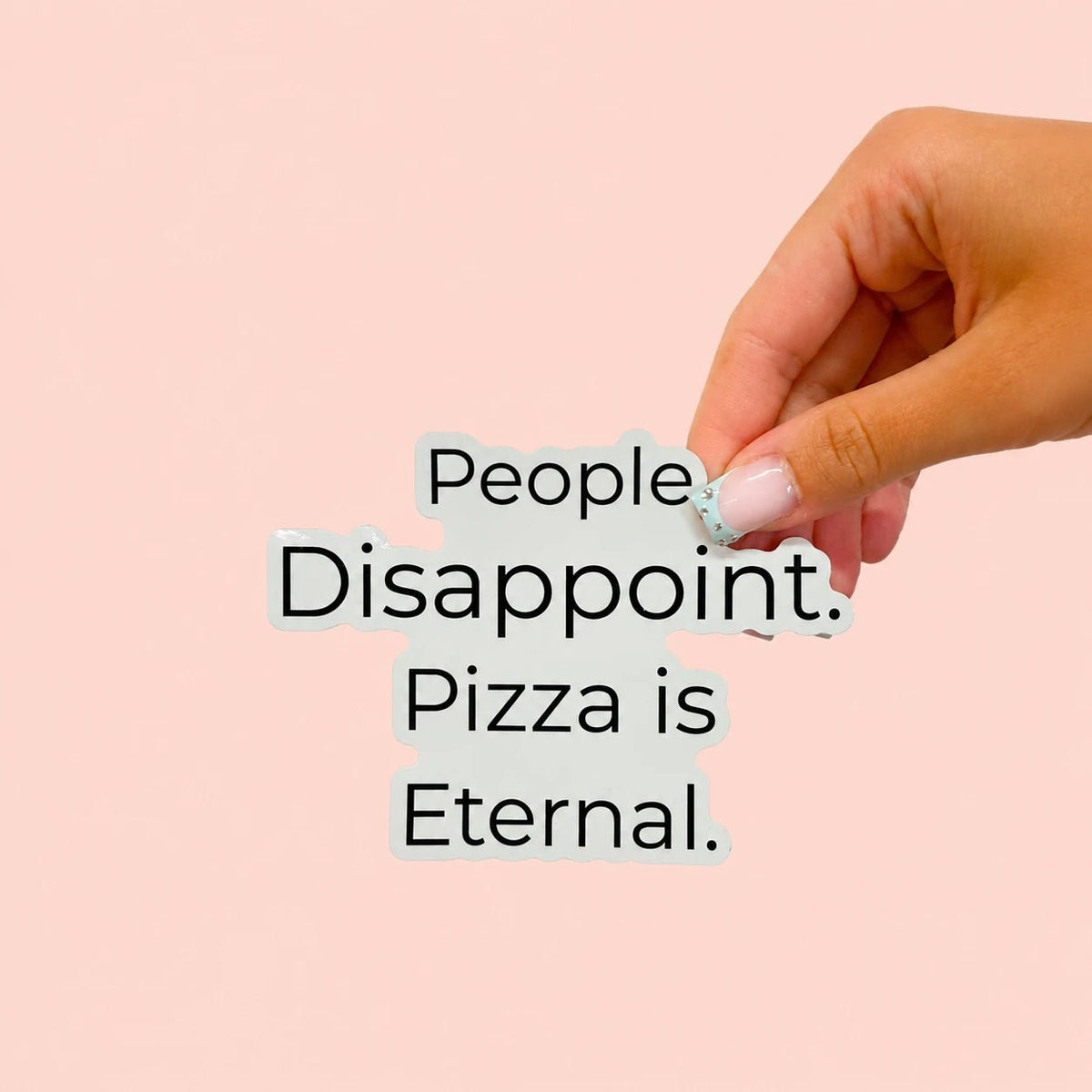 Vinyylitarra - People disappoint. Pizza is Eternal. - Lempi Lifestyle