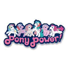 Vinyylitarra - Pony Power Sticker - Lempi Lifestyle