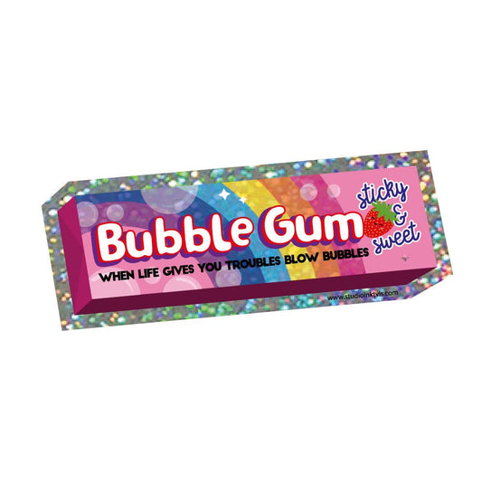 Vinyylitarra purukumi, Bubblegum - Lempi Lifestyle