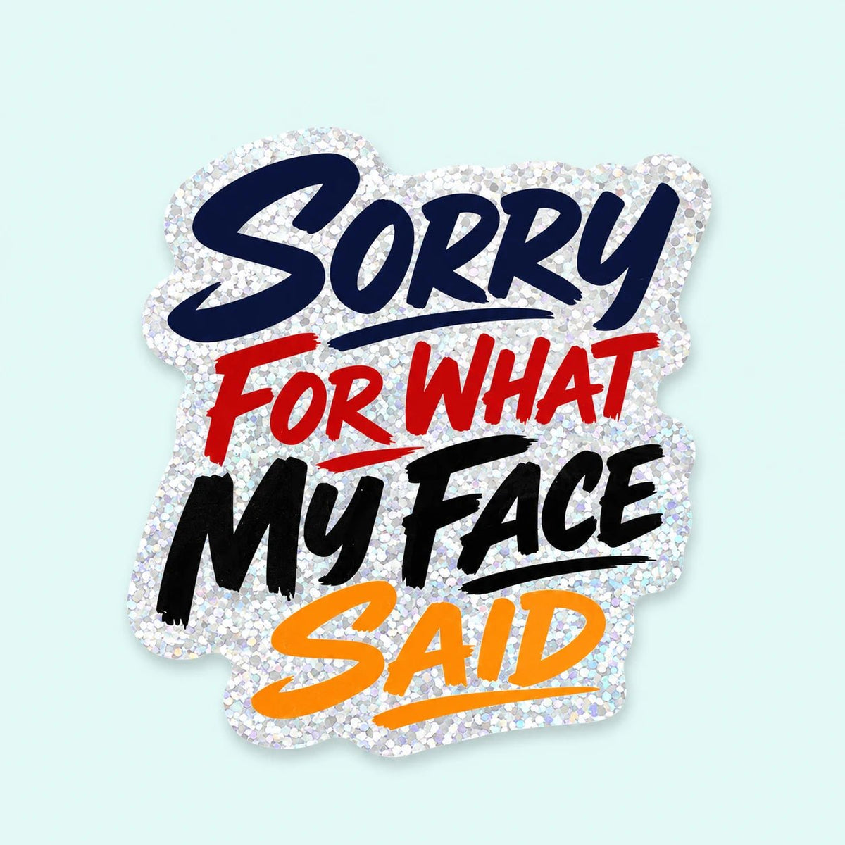 Vinyylitarra - Sorry for what my face said - Lempi Lifestyle