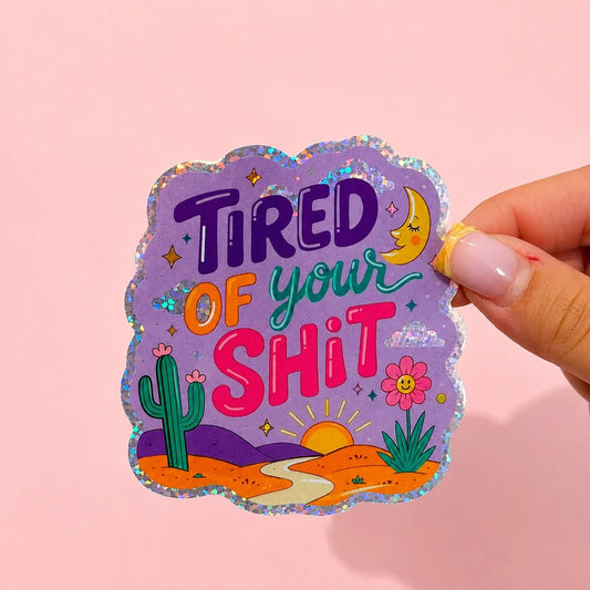 Vinyylitarra - Tired of your shit - Lempi Lifestyle