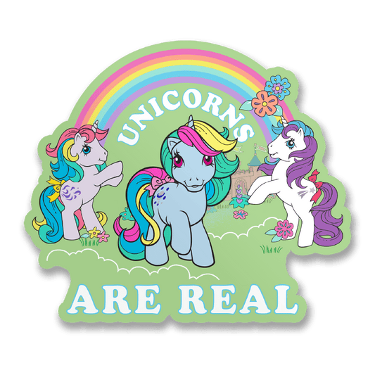Vinyylitarra - Unicorns Are Real Sticker - Lempi Lifestyle