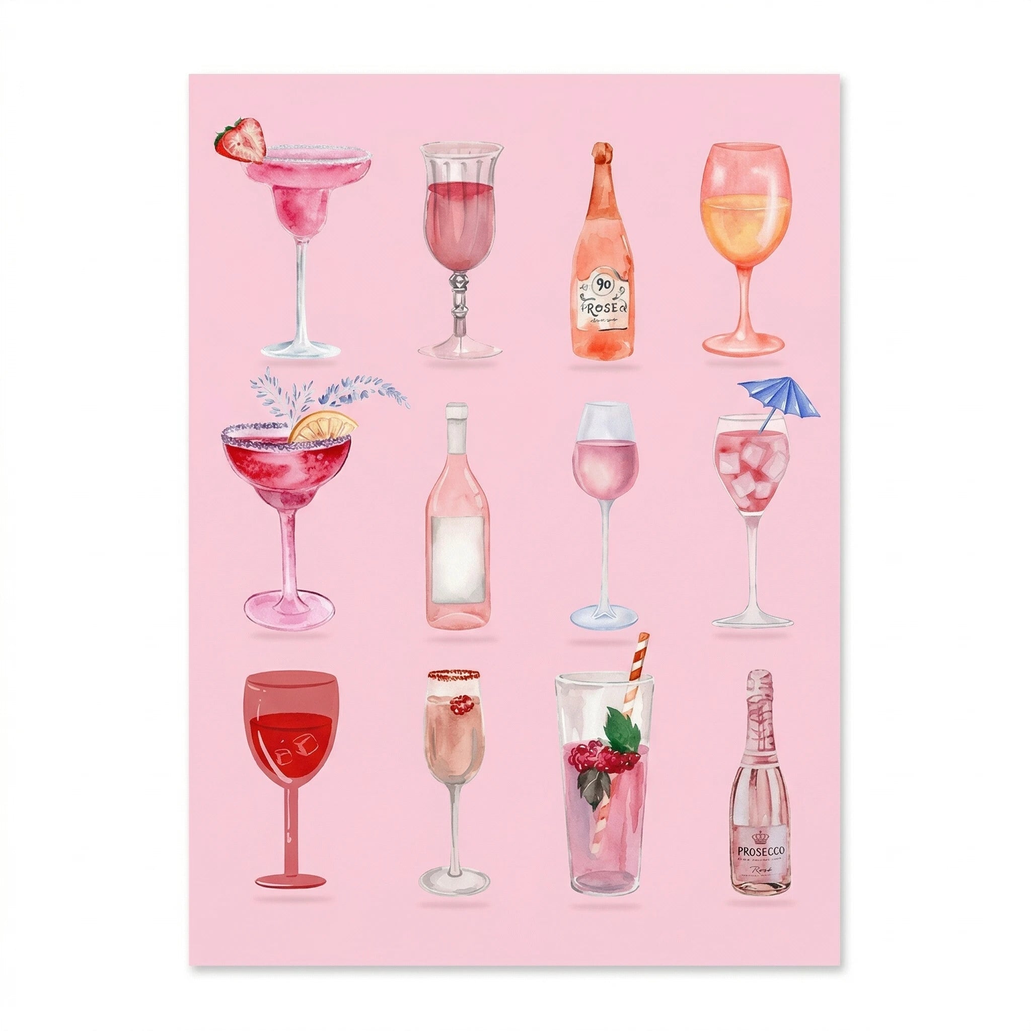 Vinyylitarra - Vaaleanpunaiset Drinkit & Cocktailit - Lempi Lifestyle