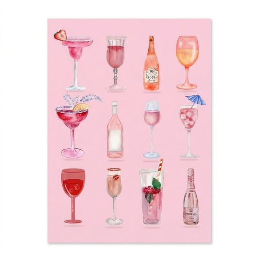 Vinyylitarra - Vaaleanpunaiset Drinkit & Cocktailit - Lempi Lifestyle