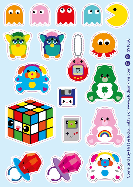 Vinyylitarrat arkissa - 80 - ja 90 - luvun vintage tarrat - Lempi Lifestyle