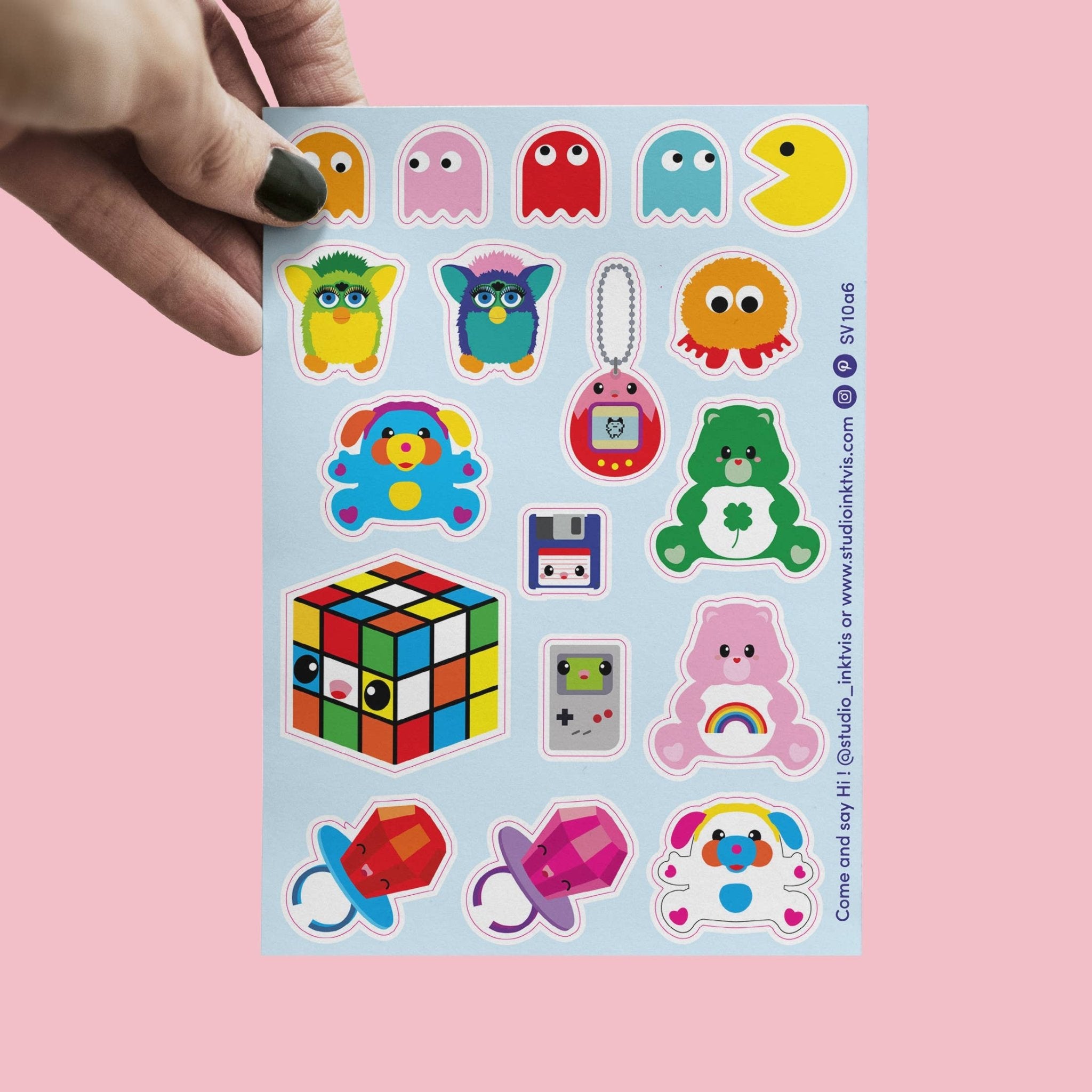 Vinyylitarrat arkissa - 80 - ja 90 - luvun vintage tarrat - Lempi Lifestyle