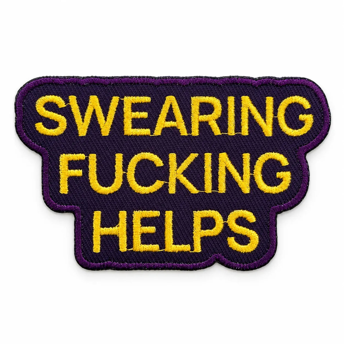 Kangasmerkki - Swearing haalarimerkki - Lempi Lifestyle