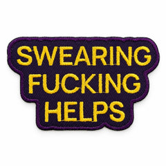 Kangasmerkki - Swearing haalarimerkki - Lempi Lifestyle