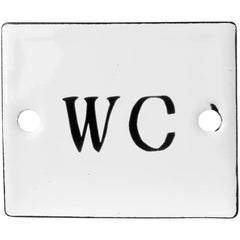 WC kyltti – metallinen ovikyltti kylpyhuoneeseen - Lempi Lifestyle
