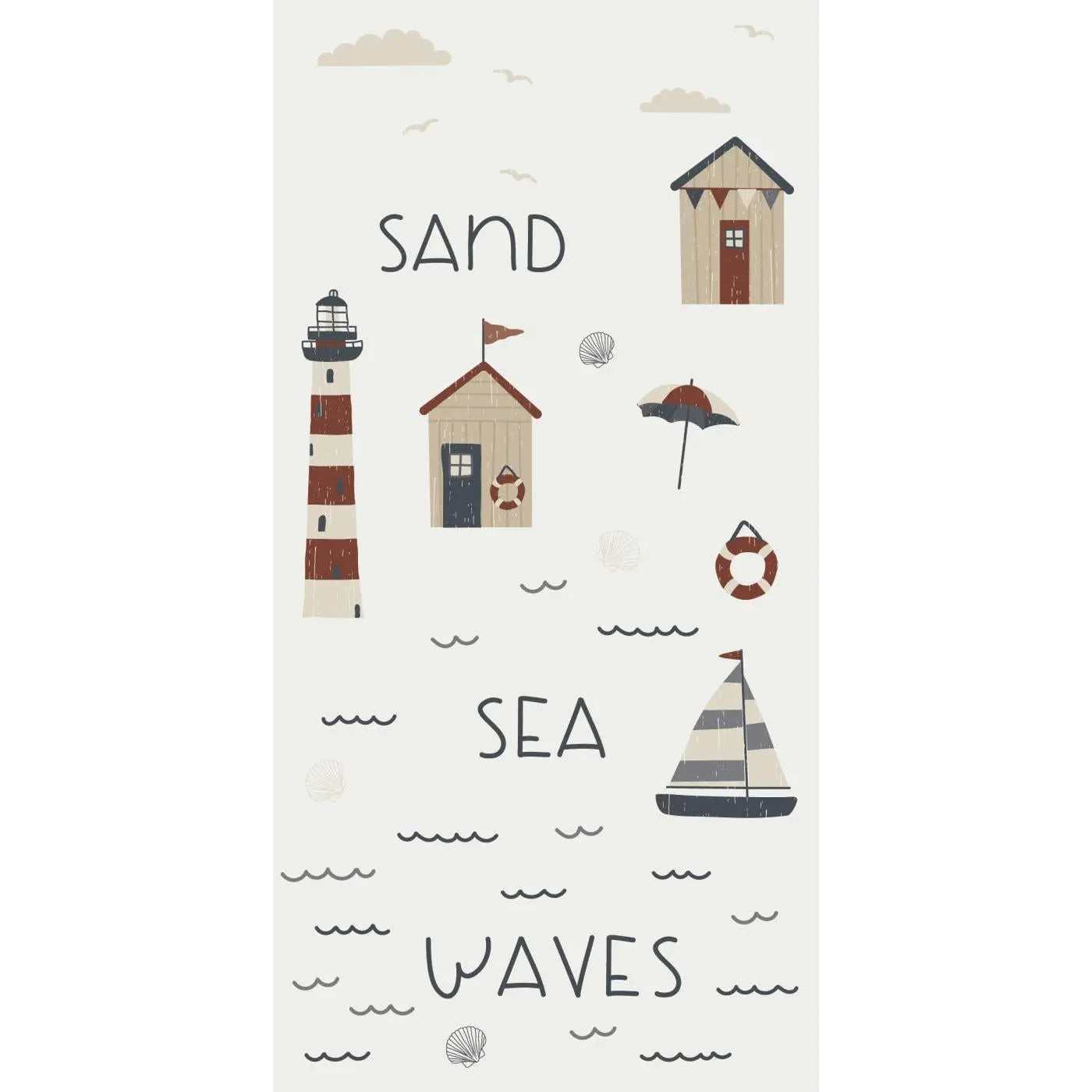 Servetti Sea Sand Waves 16 pcs - Servetit