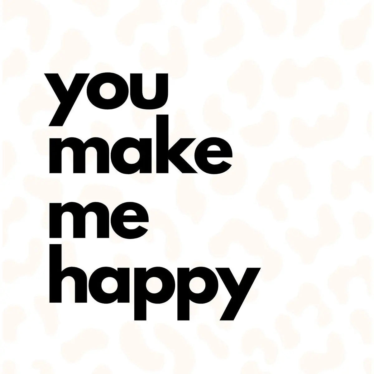 you make me happy - KIVAA JA KAUNISTA, Kortit, vauvateema,